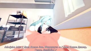 A beautiful girl is having sex with a handsome guy Faruzan