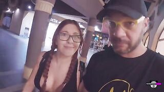 The girl almost like a wife has sex in public bathroom as an ex-girlfriend