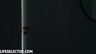 Step Sister Surprise her Brother with a Wet Asshole for the First Time