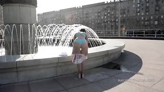 Sometimes I wear underwear... but anyway end up completely naked outside