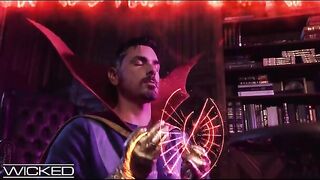 Ms. Marvel gets her pussy filled by Doctor Strange's cock in a hot parody