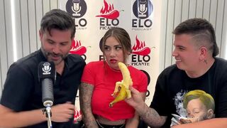 Sara Blonde gets fucked after a bad interview for Elo Podcast