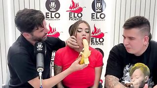 Sara Blonde gets fucked after a bad interview for Elo Podcast