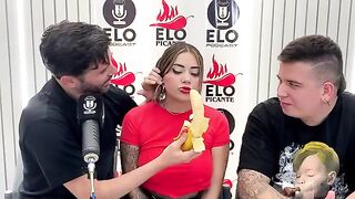 Sara Blonde gets fucked after a bad interview for Elo Podcast