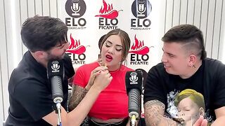 Sara Blonde gets fucked after a bad interview for Elo Podcast