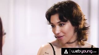 The passionate lesbian sex of Brooklyn Gray and her girlfriend