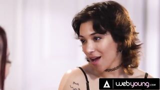 The passionate lesbian sex of Brooklyn Gray and her girlfriend