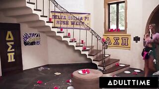 The busty housekeeper gets a rough treatment in this wild scene