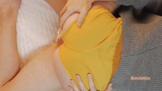One outfit, two passionate people making love, a true romantic gesture