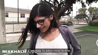 My boyfriend does not allow me to have a threesome, so I fucked two guys