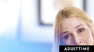 Big tits stepmom Sarah Vandella teaching her stepson how to have sex
