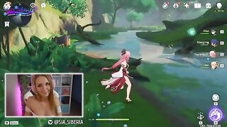 The streamer played a risky role in Genshin Impact and got punished