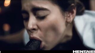 Hentai girls get fucked and creampied by monsters in this hot compilation