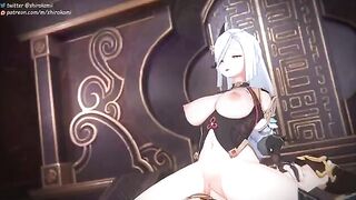 A compilation of Genshin Impact girls getting fucked and receiving cum inside