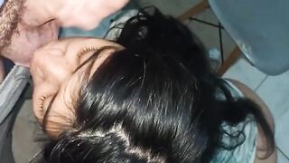 He asked me to give him the ass and I filled him with milk