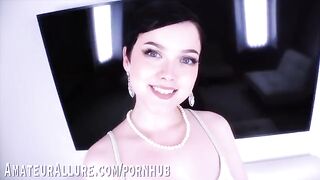 Brunette short hair girl Jade Valentine fucks like a crazy whore