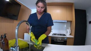 The housekeeper wants a salary increase and is ready to do anything for it