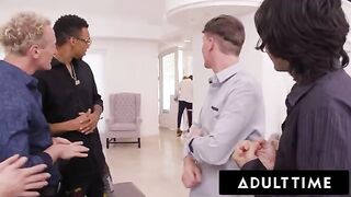 Best man’s stripper girlfriend Kitana Montana accidentally gets fucked by everyone
