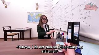 A young student tried to get out of trouble by offering her virginity