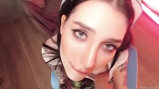 A young gamer cheats on her BF with a stepbrother in a steamy scene