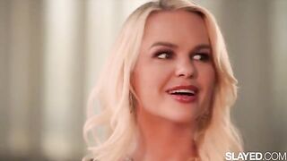 The appetizing girls Blake and Vic can't resist being naughty