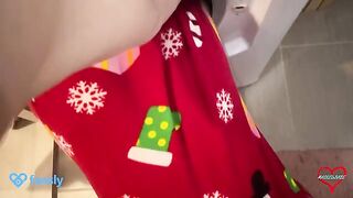 I helped my stepmom after she got stuck in the washing machine