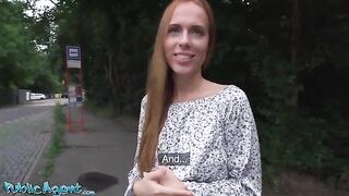 Redhead girl got her asshole railed on a tinder date