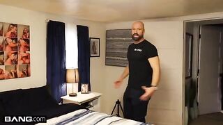 Busty blonde Bailey Brooke gets her pussy stretched by Sean Lawless in a rough session