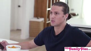 Maria Kazi asks her stepbrother if he thinks about her when he masturbates