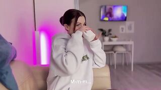 Truth or action? Or maybe a juicy blowjob with the stunning Lesya Moon?