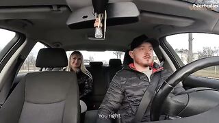 The luckiest taxi driver ever, straight from FakeTaxi vibes