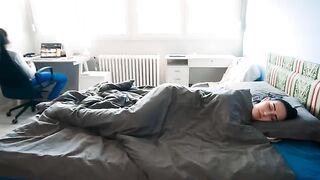 The stepson got his stepmom pregnant by accident during sex