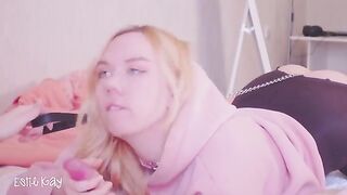 Silly step sister gets fucked in her ass instead of walking