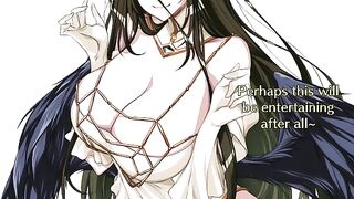 Albedo turns you into her edge-slut in this hot hentai joi video