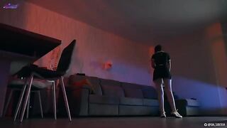 I became a sex-android and fucked my wet pussy with toys