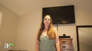 My stepmom’s big ass is amazing. I love sharing a bed with her!
