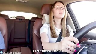 The stepson was taught how to drive by his pervert stepmom