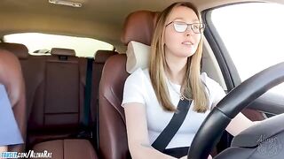 The stepson was taught how to drive by his pervert stepmom