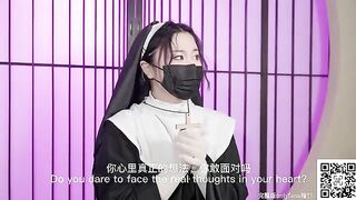 Nun fantasizes about sex with a man, craving his touch