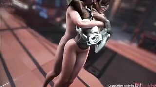 Overwatch Tracer 2021 compilation with sound, featuring the fastest heroine in the game