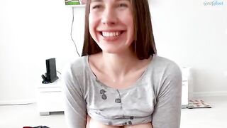 Petite teen babes beg for cum, but only after reaching intense edging orgasms