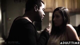 Father-in-law dominates Jaye Summers with rough interracial sex