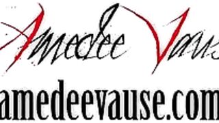 Amedee Vause gets her pussy filled with cum by Step Daddy in a taboo scene