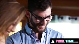 MILF Britney Amber gets her tight asshole gapped by a horny dude