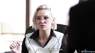 The girl gossiping about her boss got a unexpected visit from Kenzie Taylor