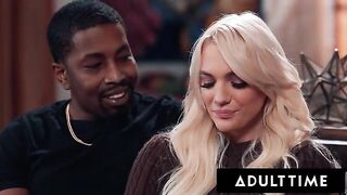 Kenna James gets a wild threesome sex party with her husband and hot neighbor