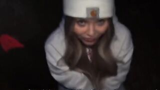 A slutty girl gets fucked by guys for joining a skater gang