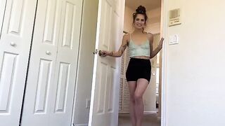 A stepbrother called the hot Latina step sister to relieve his stress