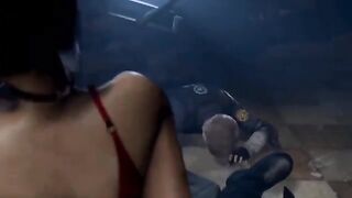Ada Wong fucked by Leon Kennedy in a lab during a zombie invasion - Resident Evil Porn