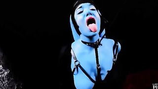A Twi'lek gets trained to be a whore in this Star Wars parody, which is quite interesting